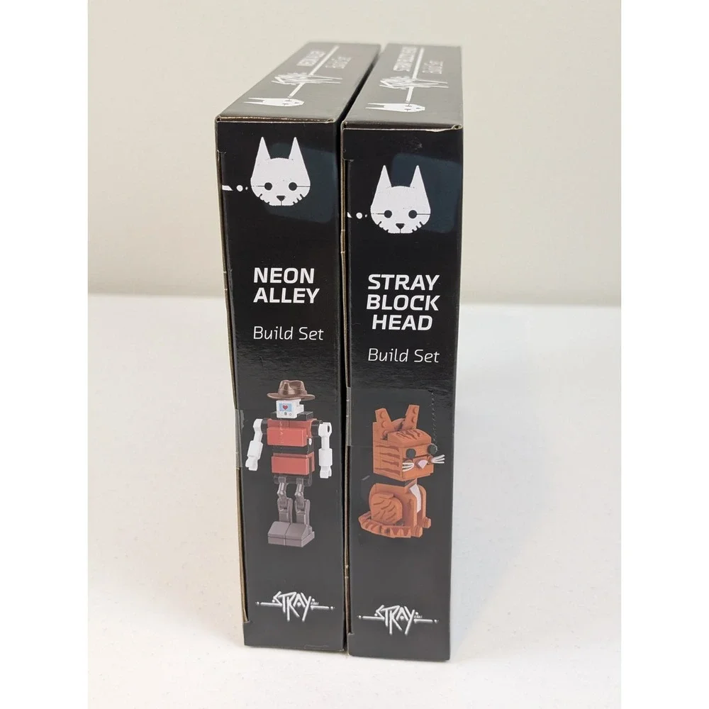 STRAY: NEON ALLEY & BLOCK HEAD Snap & Switch Construction Block Sets Lot 304 Pcs